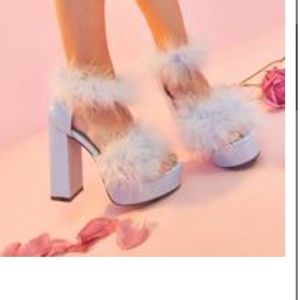 Dolls Kill Feather Heels